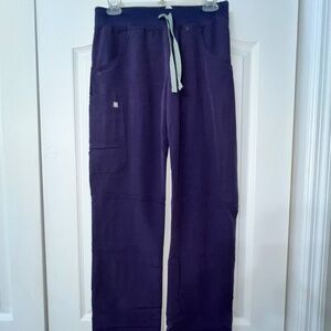 Figs Kade Cargo Scrub Pants XS *Tall* - Purple Shadow